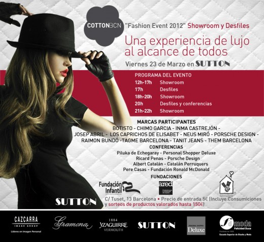 Cotton Bcn Fashion Event 2012